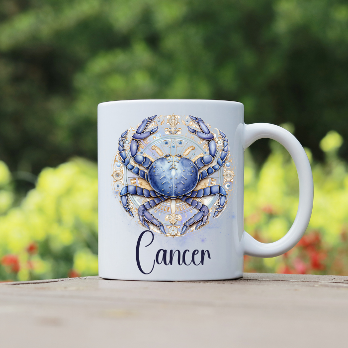 Cancer 11oz Ceramic Coffee Mug -  June 21 to July 22
