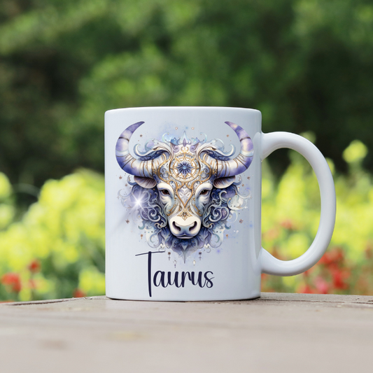 Taurus 11oz Ceramic Coffee Mug - April 20 to May 20