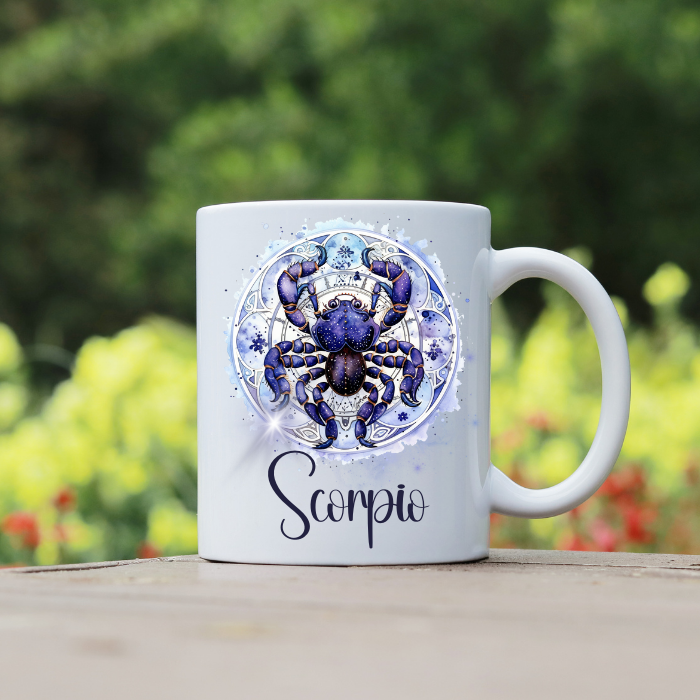 Scorpio 11oz Ceramic Coffee Mug - October 23 to November 21