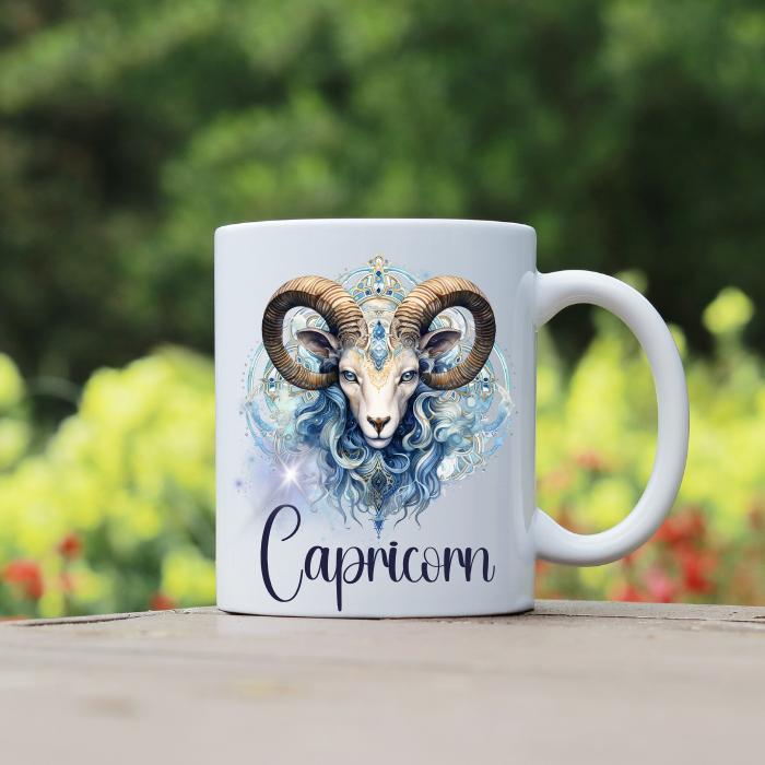 Capricorn 11oz Ceramic Coffee Mug - December 22 to January 19