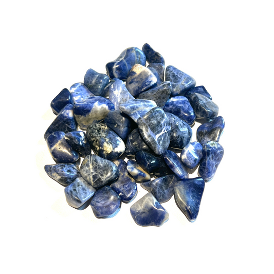 Sodalite Tumbled Gemstone - Balance and Intuition